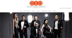 Desktop Screenshot of dallasstringquartet.com